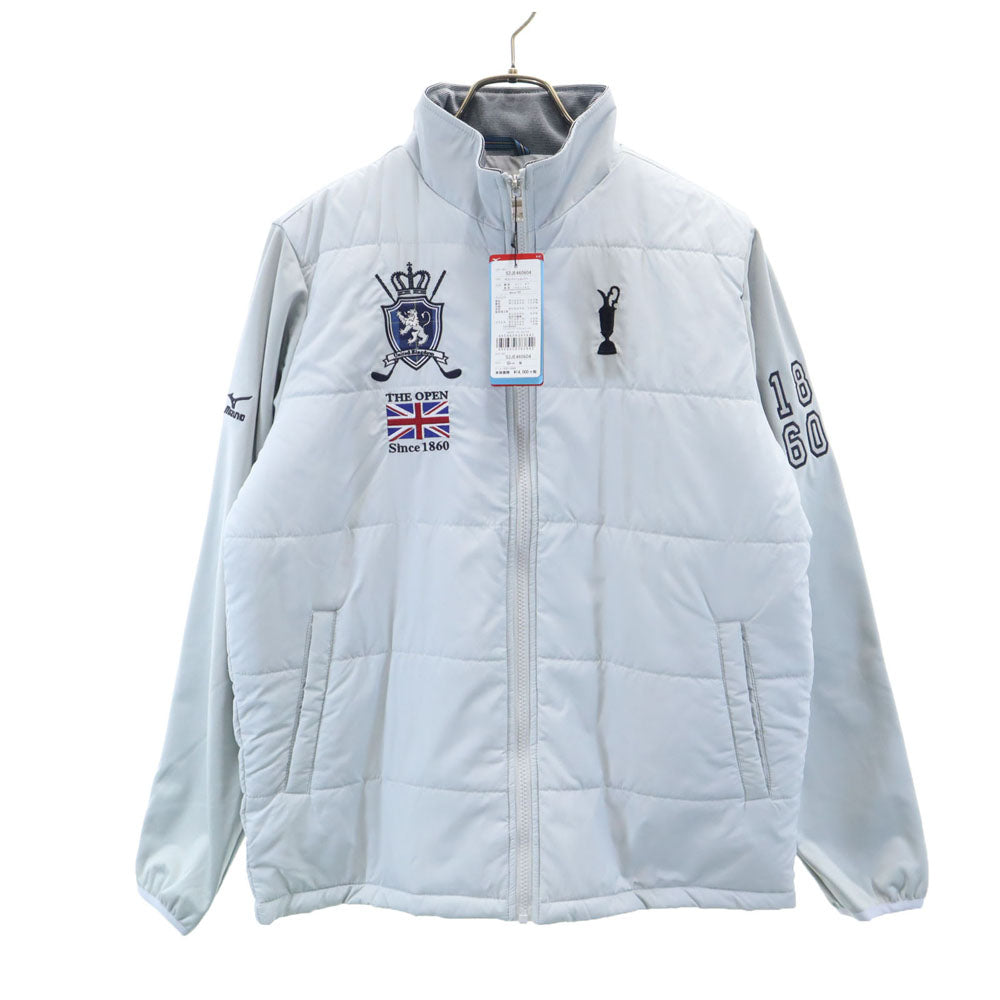 未使用 ザ オープン ゴルフ 中綿ジャケット M グレー ミズノ メンズ