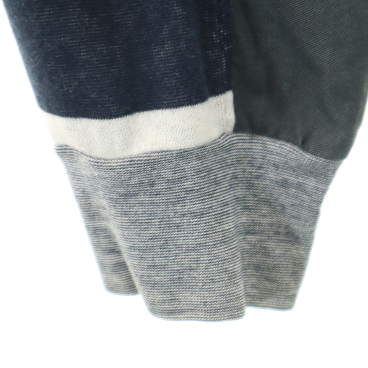 Vivienne WestwoodMAN ヴィヴィアンウエストウッドマン イタリア製 総柄 ニット切替 ブルゾン M チャコールグレー ジャケット メンズ