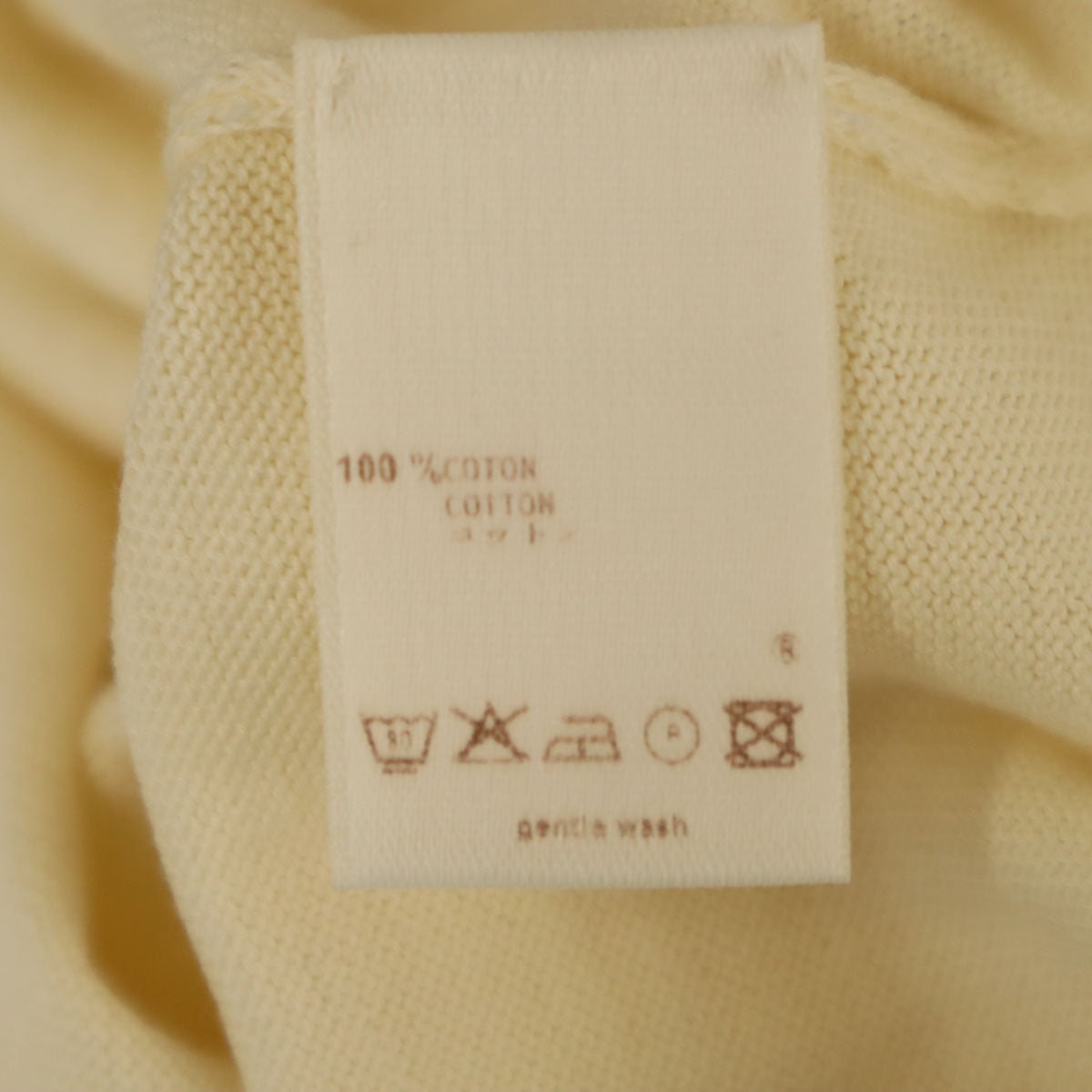 LOUIS VUITTON ルイヴィトン イタリア製 長袖 ニットカーディガン M クリーム系 レディース