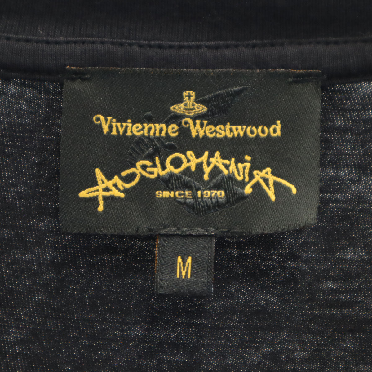 Vivienne Westwood ANGLOMANIA ヴィヴィアンウエストウッド アングロマニア 半袖 Tシャツ M ブラック メンズ