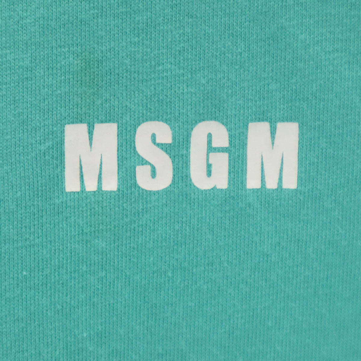 MSGM エムエスジーエム イタリア製 半袖 Tシャツ S ミント レディース