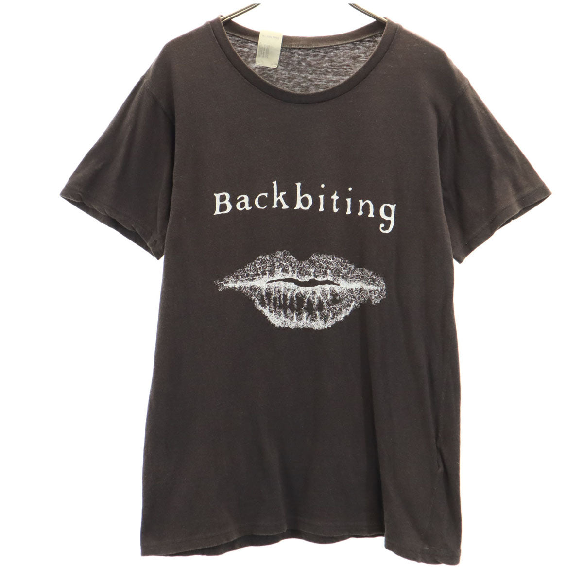 N.HOOLYWOOD エヌハリウッド 日本製 バックバイティング 半袖 Tシャツ S ブラウン ミスターハリウッド メンズ