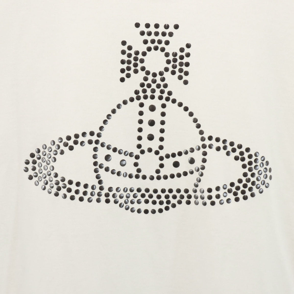 Vivienne WestwoodMAN ヴィヴィアンウエストウッドマン 日本製 オーブロゴ 半袖 Tシャツ 46 ホワイト メンズ