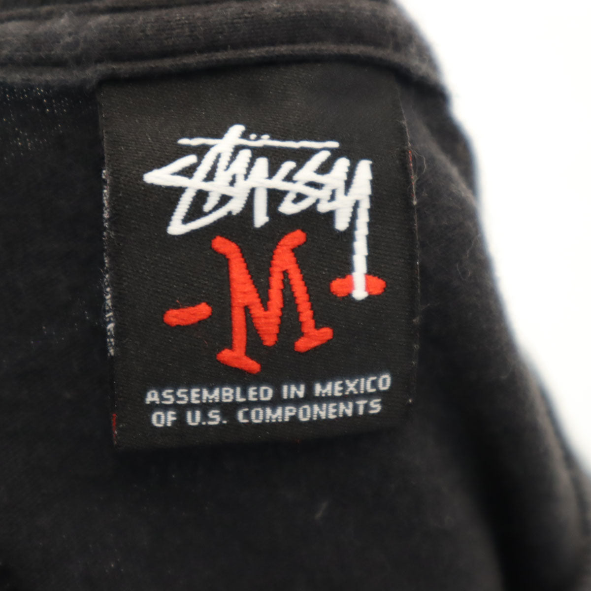 STUSSY ステューシー 半袖 Tシャツ M ブラック メンズ