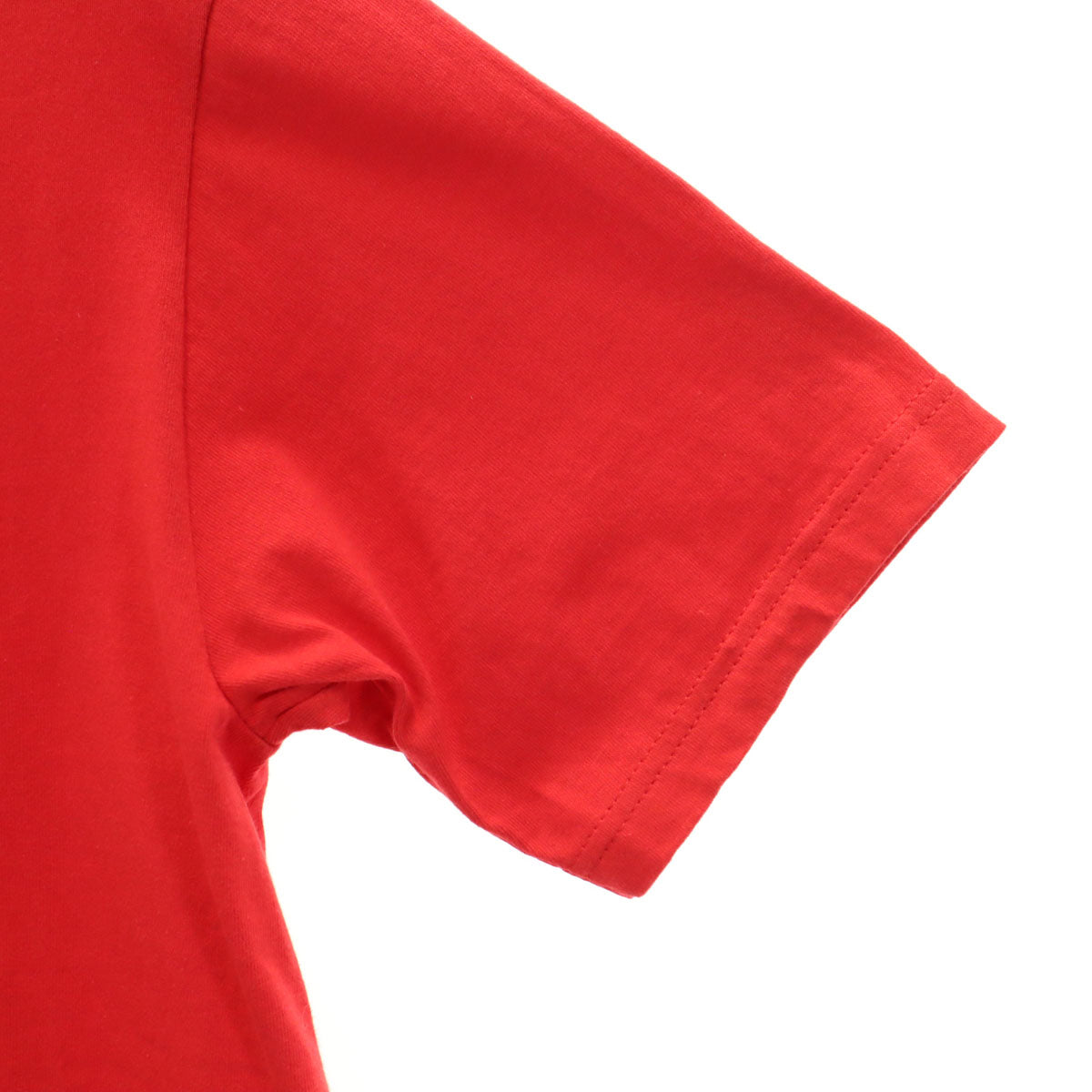 STUSSY ステューシー 90s 00s オールド 紺タグ スニーカー プリント 半袖 Tシャツ S レッド メンズ