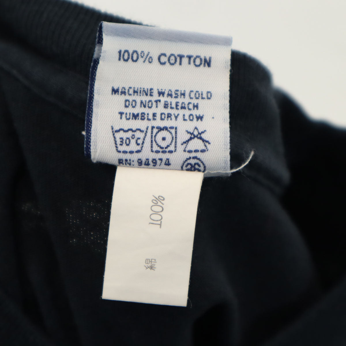 STUSSY ステューシー オールド 紺タグ 半袖 Tシャツ M ネイビー メンズ