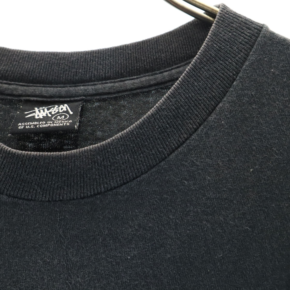 STUSSY ステューシー 半袖 Tシャツ M ブラック メンズ