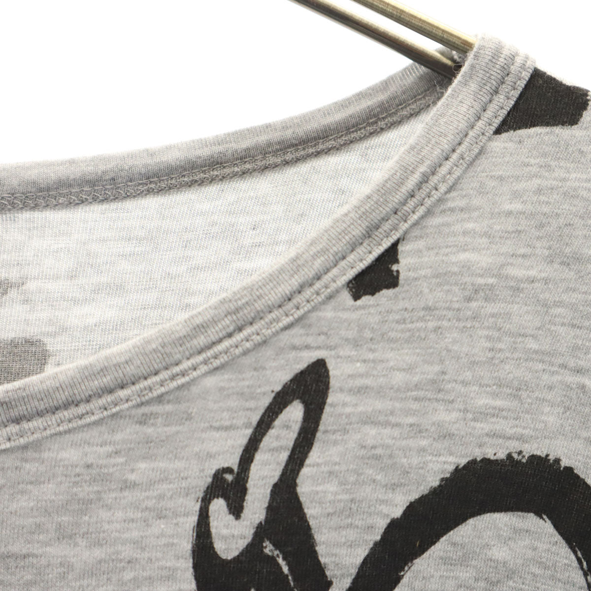Vivienne WestwoodMAN ヴィヴィアンウエストウッドマン 日本製 落書き柄 半袖 Tシャツ 48 グレー メンズ
