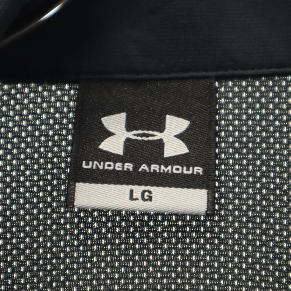 UNDER ARMOUR アンダーアーマー 長袖 ジャージジャケット 上下 セットアップ L ブラック メンズ