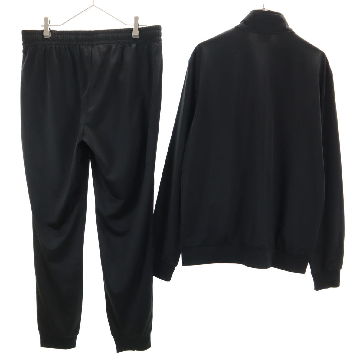 未使用 Emporio Armani エンポリオアルマーニ EA7 ジャージジャケット 上下 セットアップ XL ブラック系 メンズ