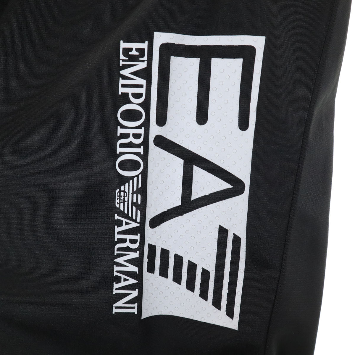 未使用 Emporio Armani エンポリオアルマーニ EA7 ジャージジャケット 上下 セットアップ XL ブラック系 メンズ