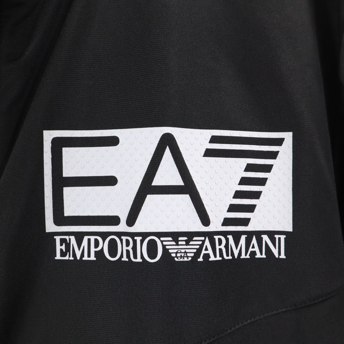 未使用 Emporio Armani エンポリオアルマーニ EA7 ジャージジャケット 上下 セットアップ XL ブラック系 メンズ