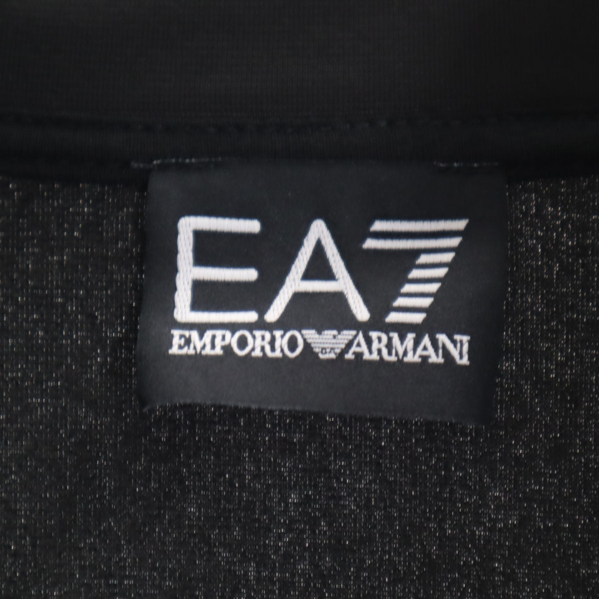 未使用 Emporio Armani エンポリオアルマーニ EA7 ジャージジャケット 上下 セットアップ XL ブラック系 メンズ
