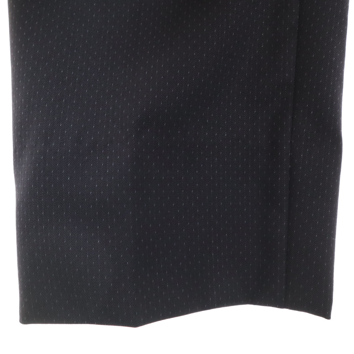 Emporio Armani エンポリオアルマーニ ストライプ パンツスーツ 上下 セットアップ 48 ブラック系 メンズ