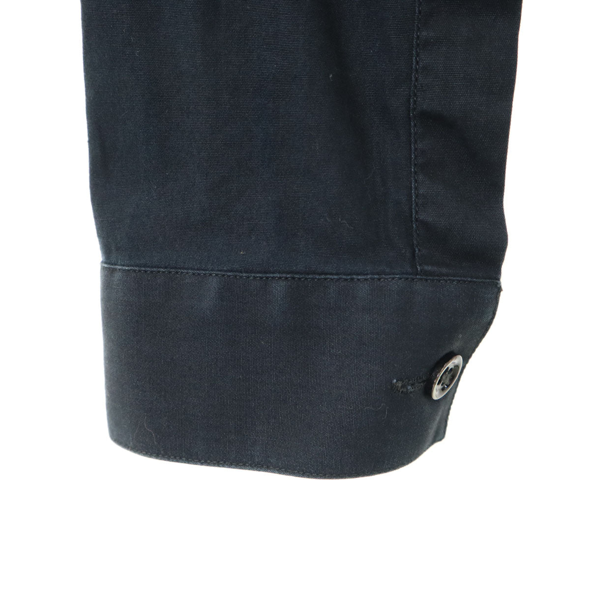 Dior ディオール イタリア製 長袖 比翼 シャツ 36 ブラック レディース