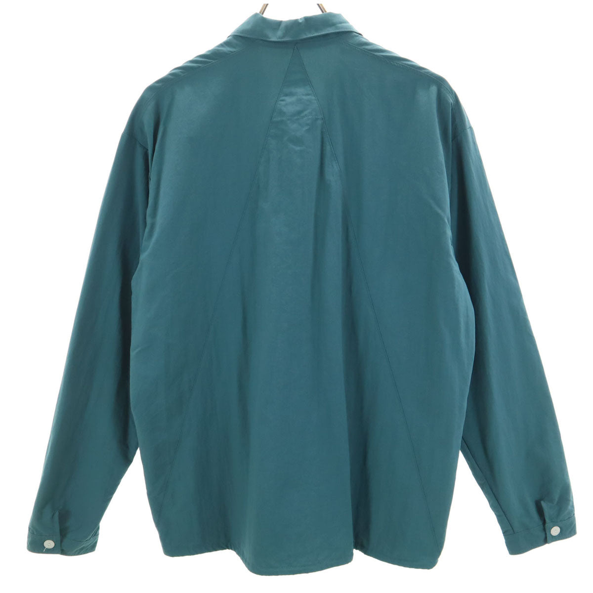 未使用 remilla レミーラ 日本製 長袖 タスラン シャツ L グリーン系 メンズ