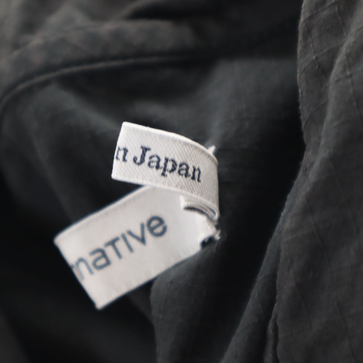 nonnative ノンネイティブ 日本製 TROOPER フーデッド ジャケット 1 ブラック系 リップストップ メンズ