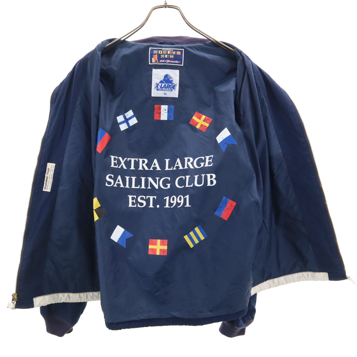 XLARGE エクストララージ マイティマック コラボ ボート ジャケット XL ネイビー ブルゾン メンズ