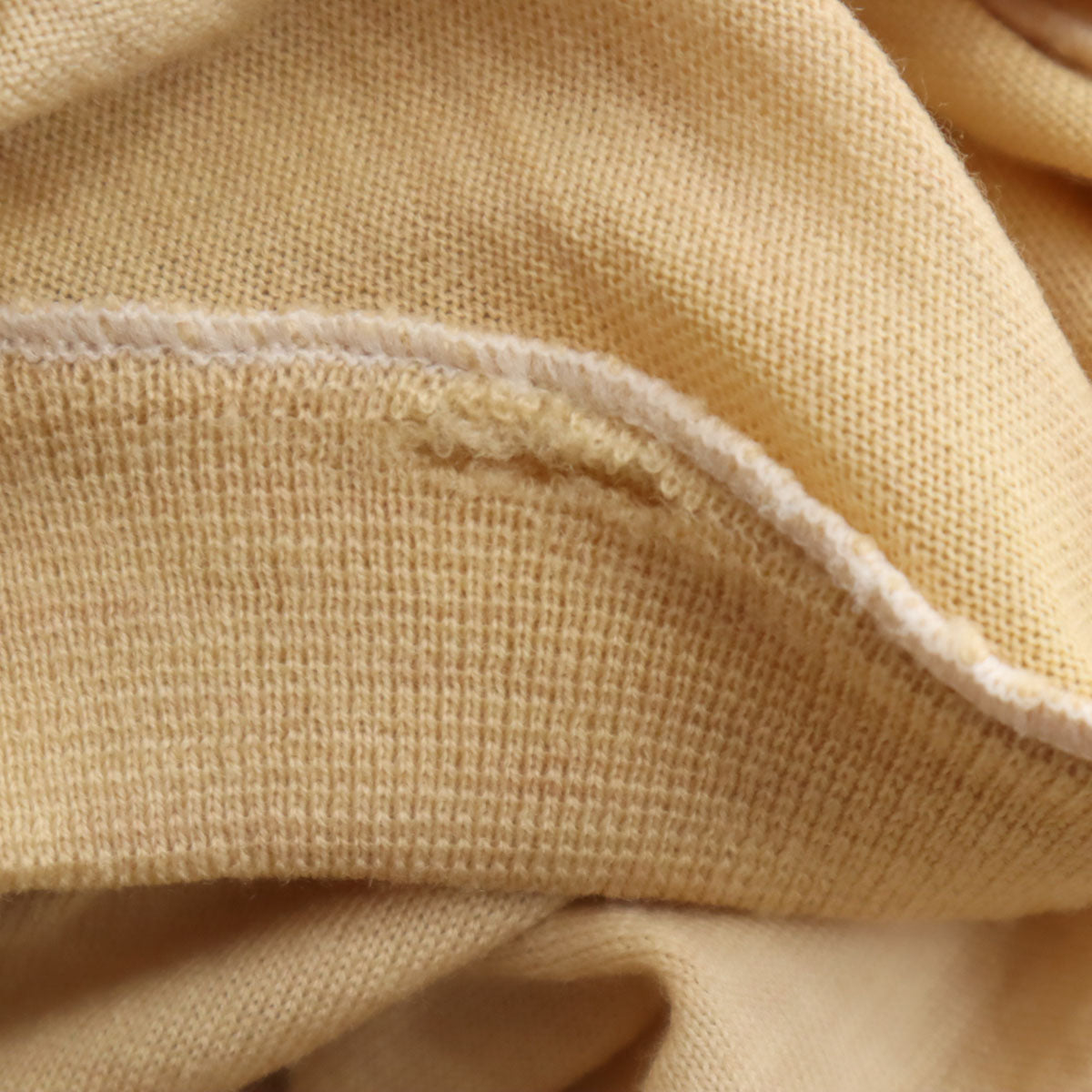 Pringle プリングル 80s 90s スコットランド製 オールド 長袖 ハイゲージ ニット 42 ベージュ セーター メンズ