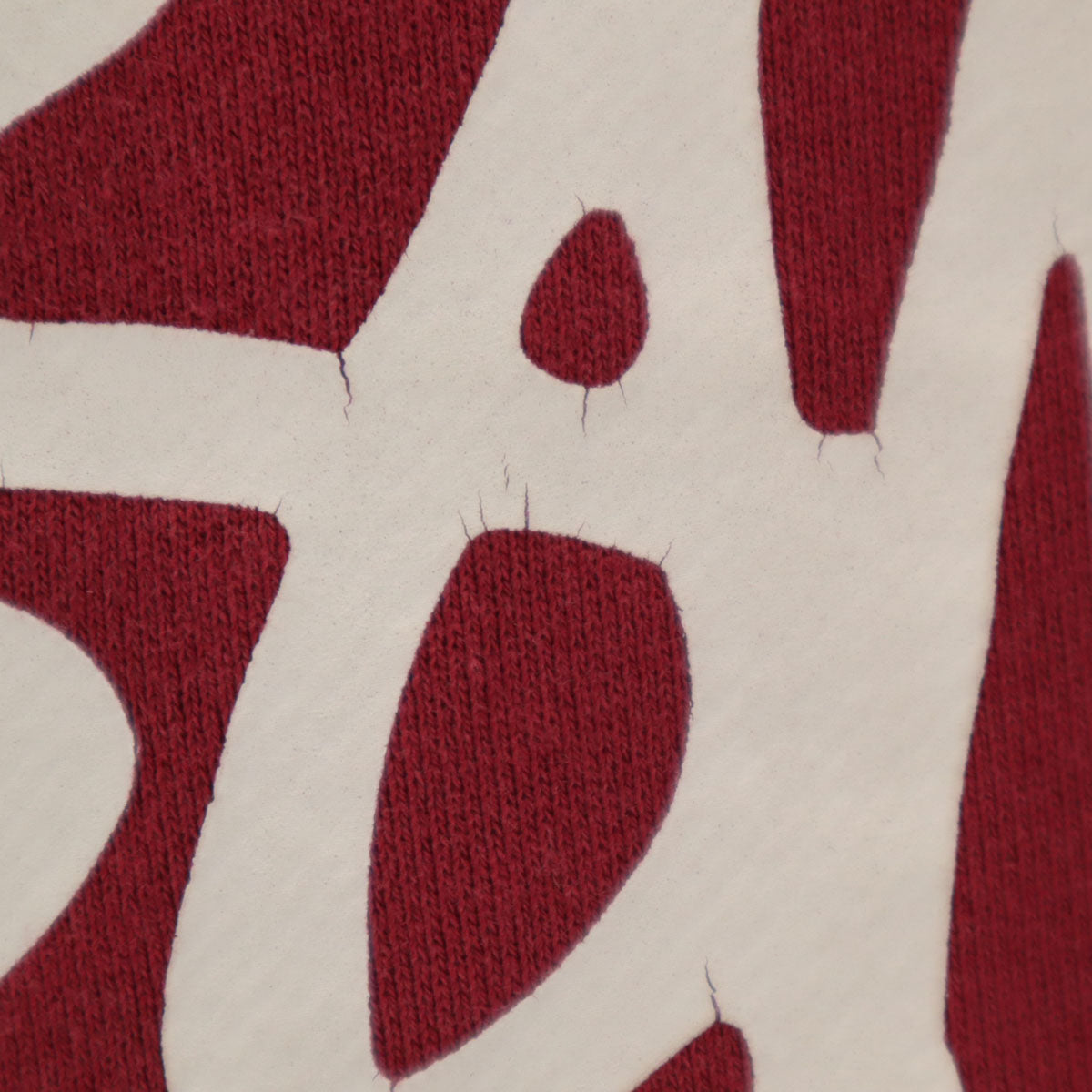 STUSSY ステューシー バックロゴ 長袖 スウェットパーカー M レッド系 裏起毛 メンズ