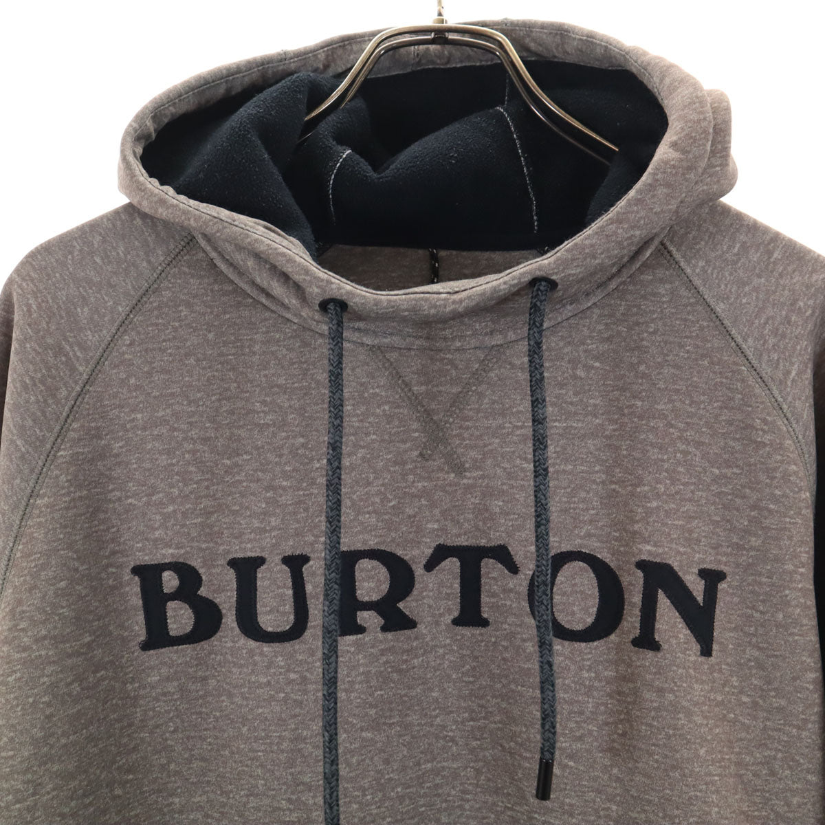 BURTON バートン 長袖 パーカー L グレーブラウン系 裏フリース メンズ