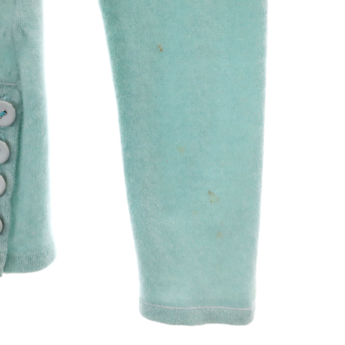 LANVIN COLLECTION ランバン コレクション カシミヤ100% 長袖 タートルネック セーター 38 ミント系 ニット レディース