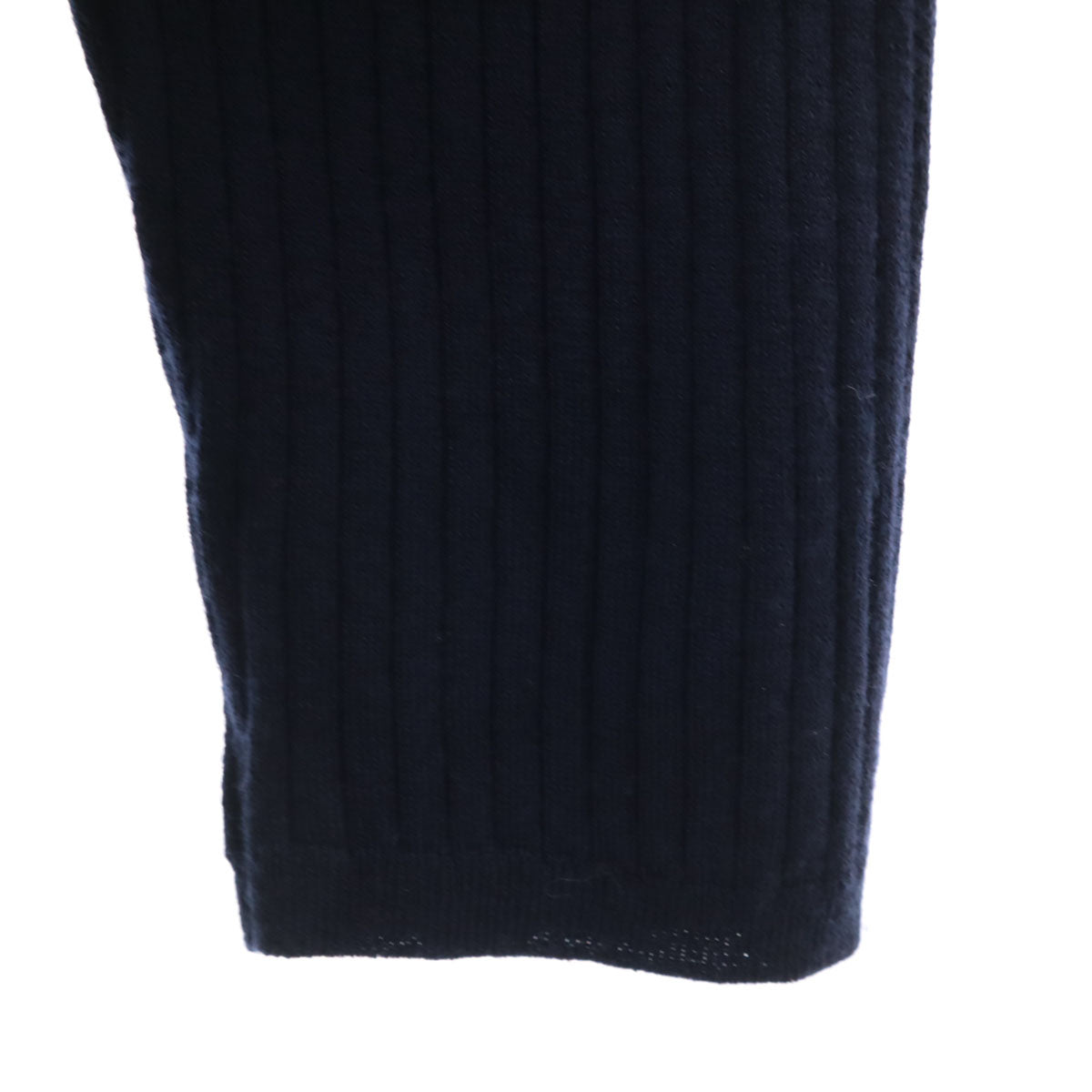 MACKINTOSH LONDON マッキントッシュロンドン 長袖 リブ ニットカーディガン 44 ネイビー レディース