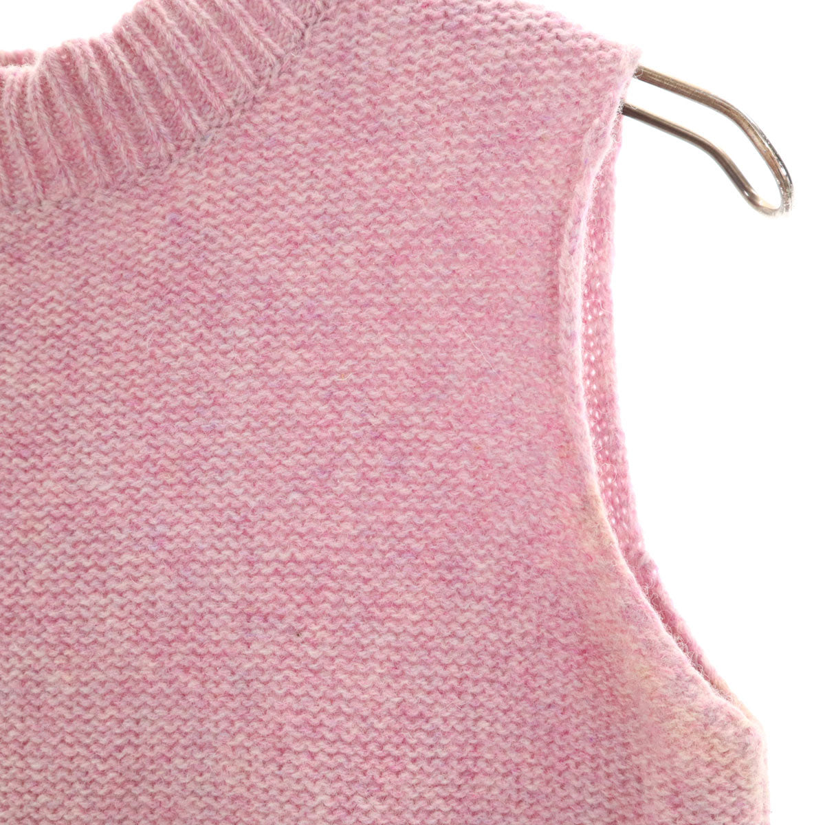 MARTIN MARGIELA マルタンマルジェラ イタリア製 ノースリーブ ニット S パープル系 レディース