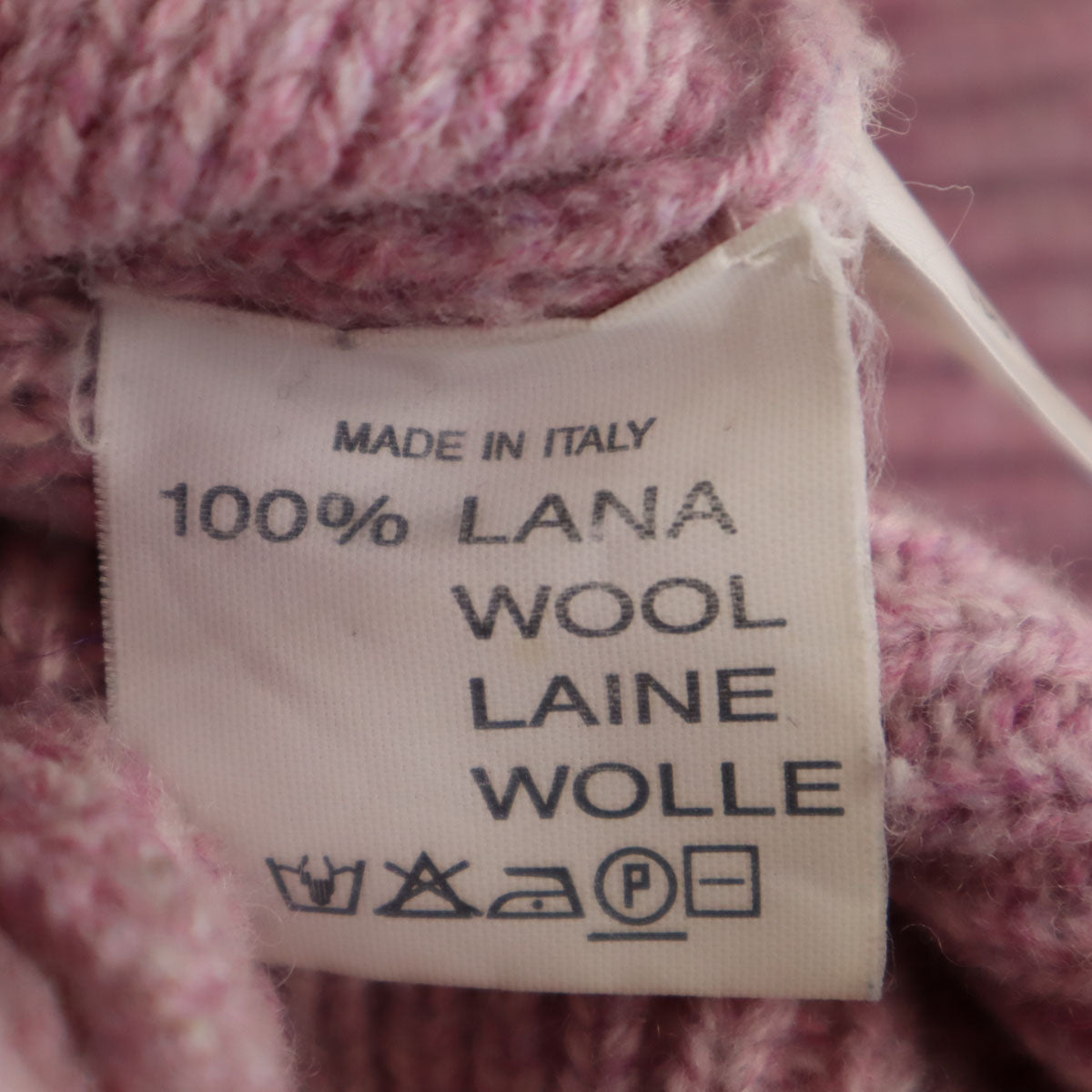 MARTIN MARGIELA マルタンマルジェラ イタリア製 ノースリーブ ニット S パープル系 レディース