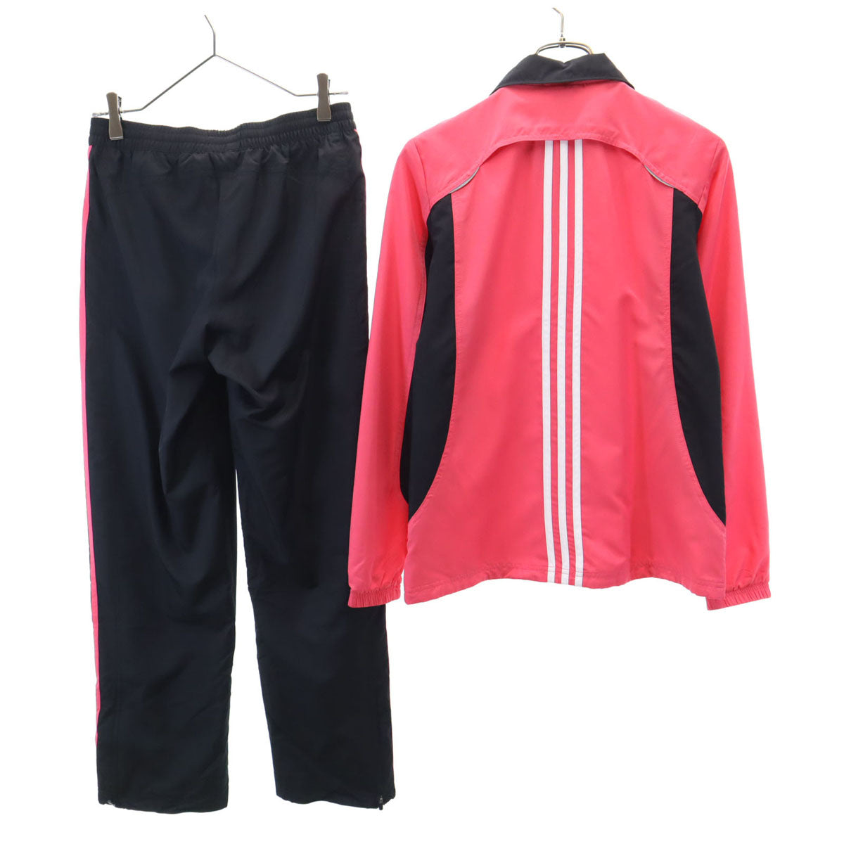 adidas アディダス トラックジャケット 上下 セットアップ M ピンク ジャージ レディース