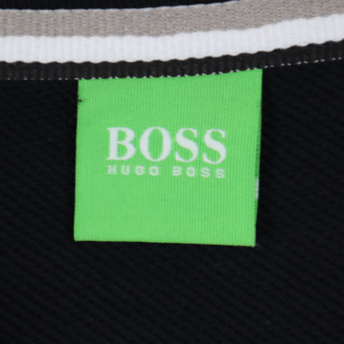 BOSS HUGO BOSS ボスヒューゴボス 長袖 ジップパーカー M ブラック メンズ