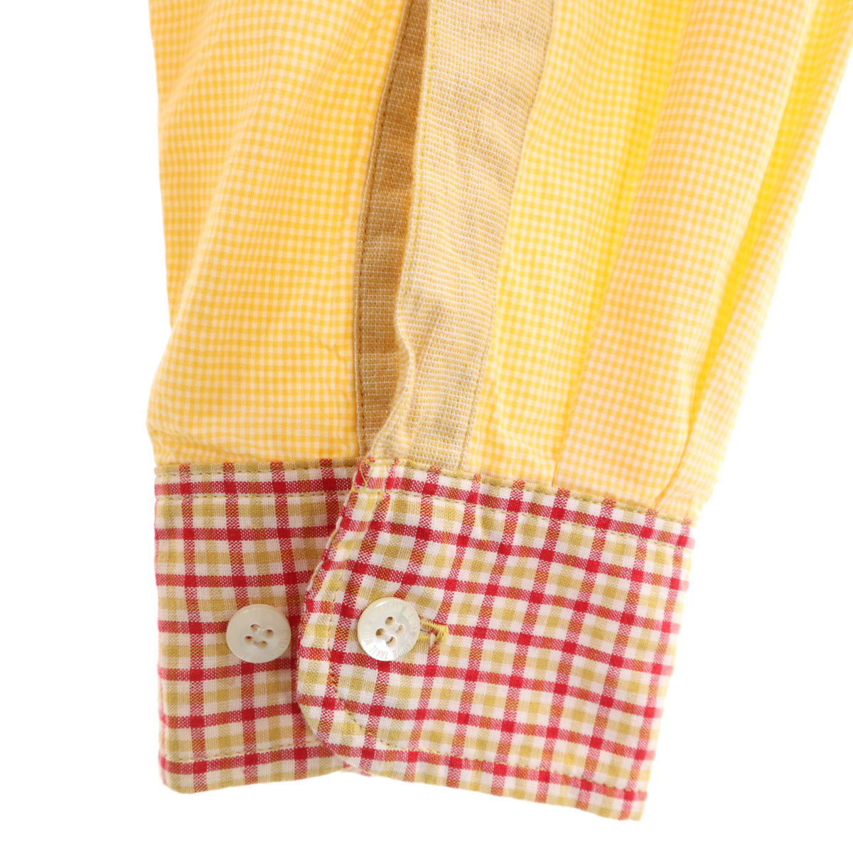 NATURE TRAIL ネイチャートレイル 長袖 シャツ L イエロー系 ピンクハウス レディース