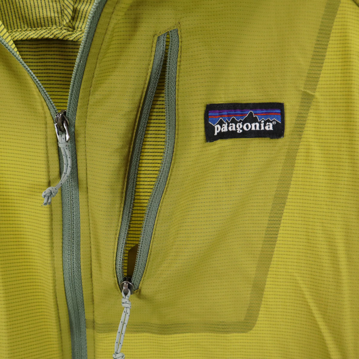 patagonia パタゴニア フーディニ エア ジャケット S 黄緑系 アウトドア 24010FA23 ポケッタブル メンズ