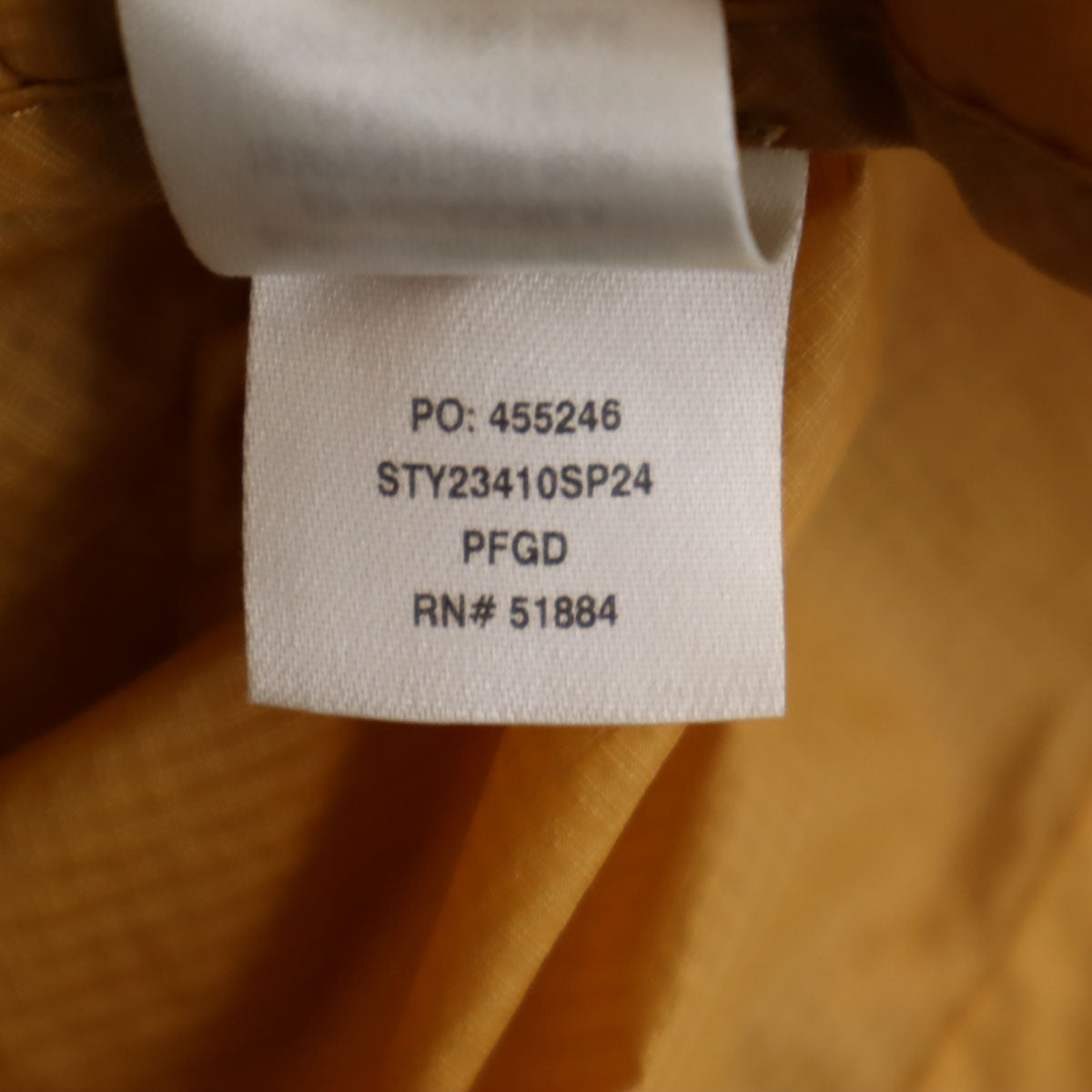 patagonia パタゴニア フーディニスタッシュ ハーフジップ ジャケット M オレンジブラウン系 アウトドア 23410SP24 プルオーバー ポケッタブル メンズ