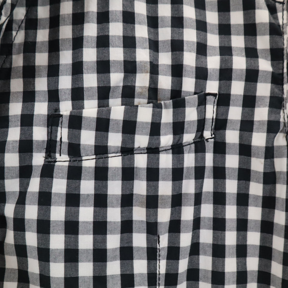 BLACK COMME des GARCONS ブラックコムデギャルソン 日本製 チェック柄 ジャケット M ホワイト レディース