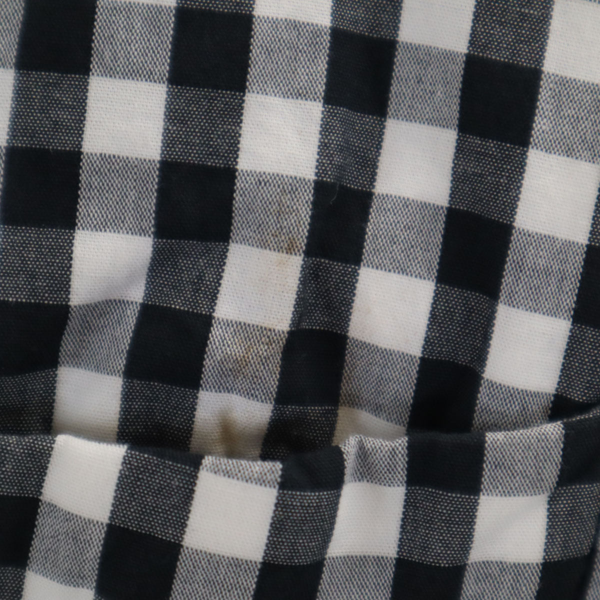 BLACK COMME des GARCONS ブラックコムデギャルソン 日本製 チェック柄 ジャケット M ホワイト レディース