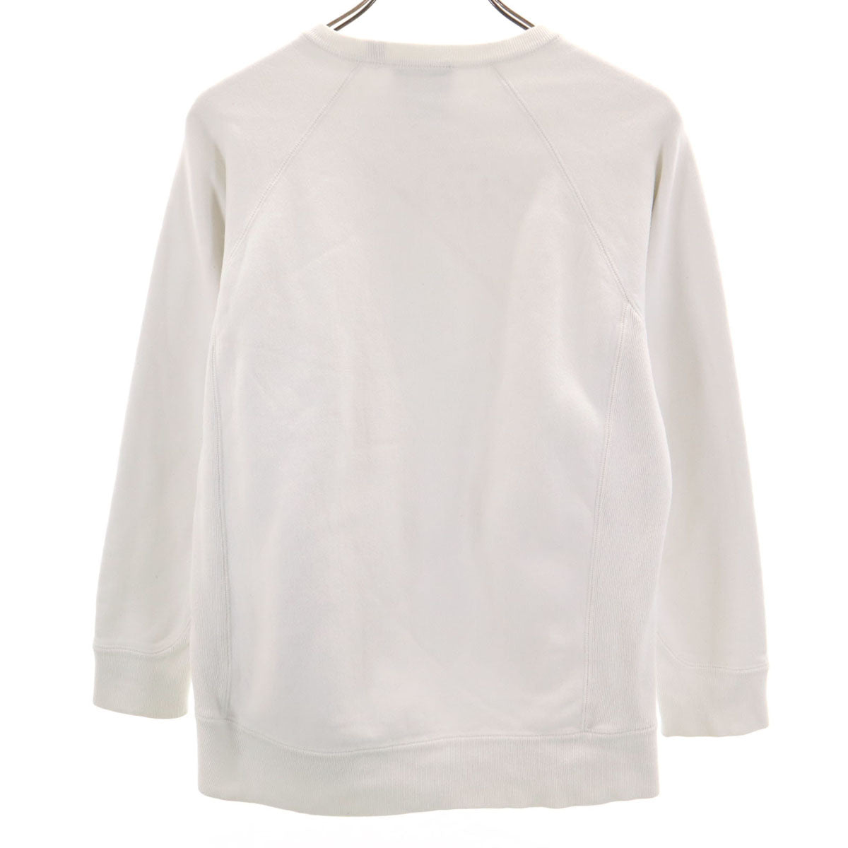 ATON エイトン 日本製 長袖 スウェット 2 ホワイト レディース