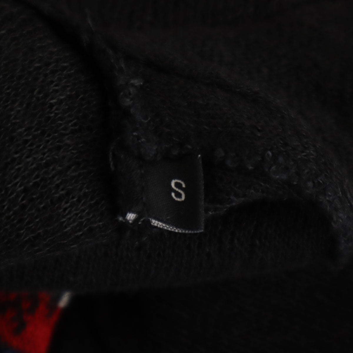 GEMMA.H UOMO ジャンマアッカウォモ イタリア製 リネン スカル 長袖 ニットカーディガン S ブラック メンズ