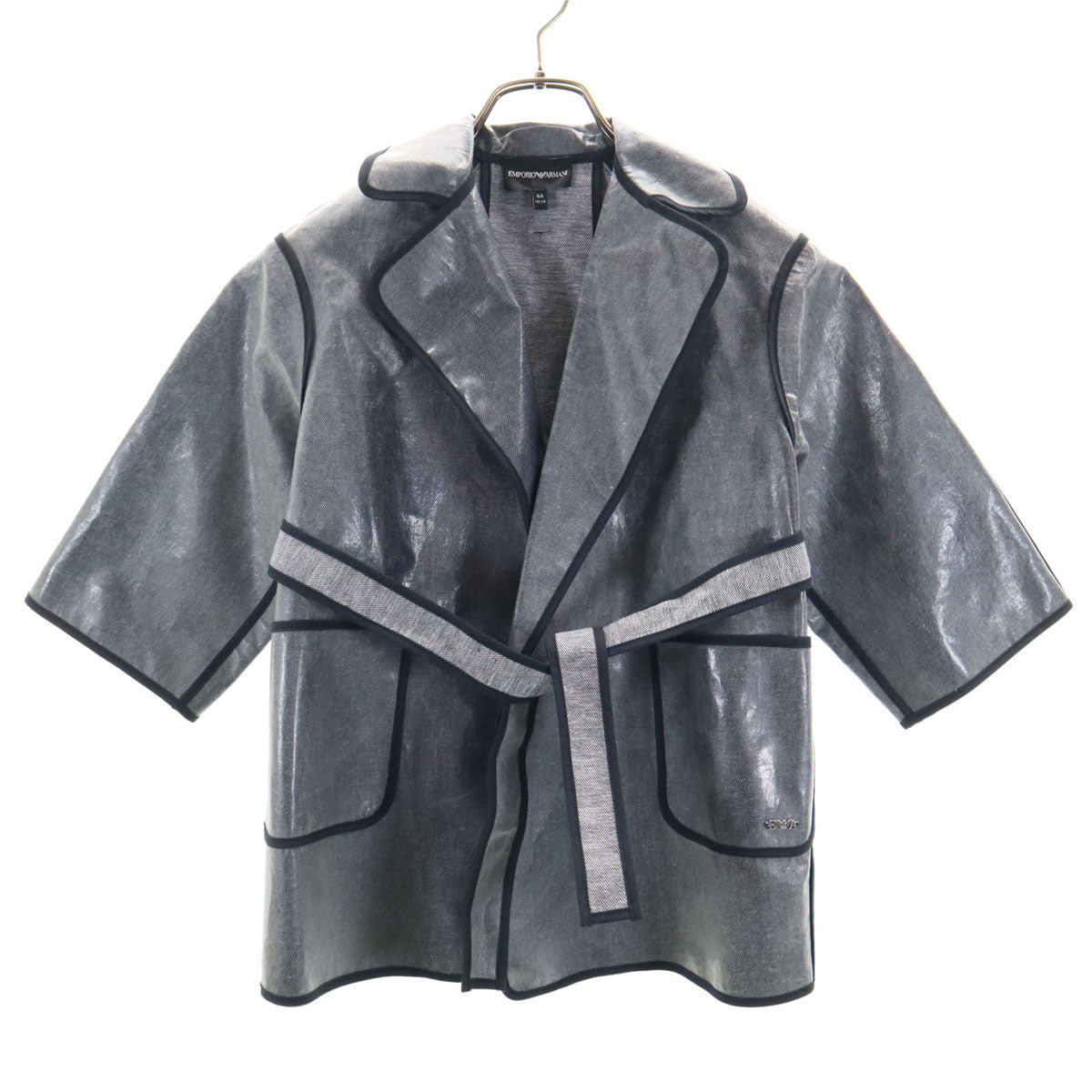 Emporio Armani エンポリオアルマーニ レインコート 6A グレー キッズ