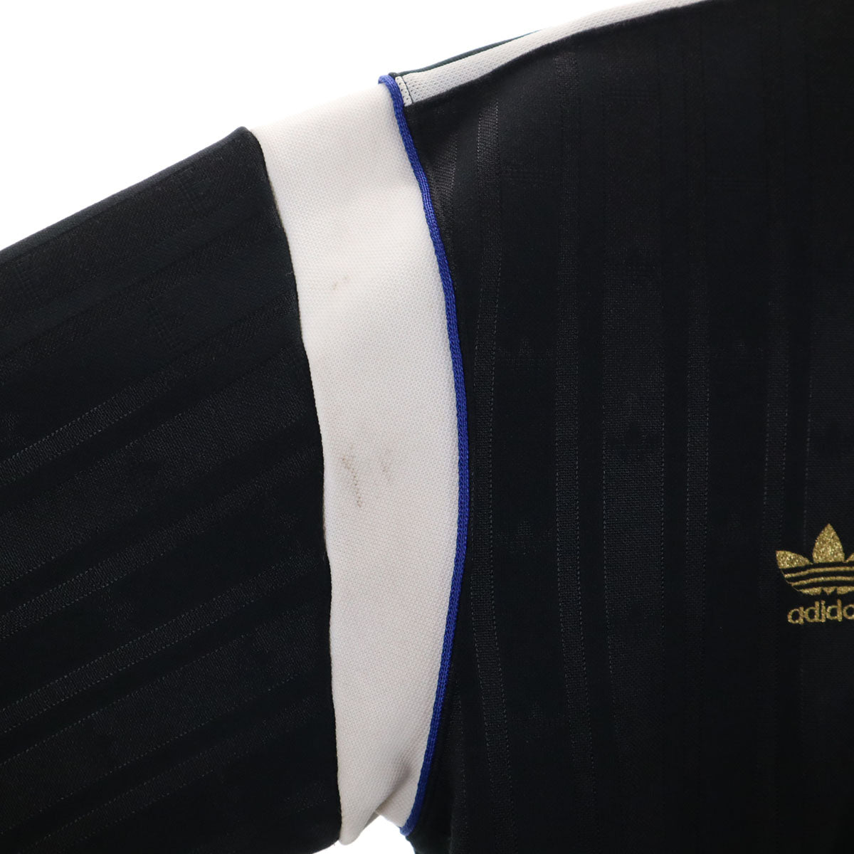 adidas アディダス 80s ヴィンテージ トラックジャケット O ブラック デサント ジャージ メンズ