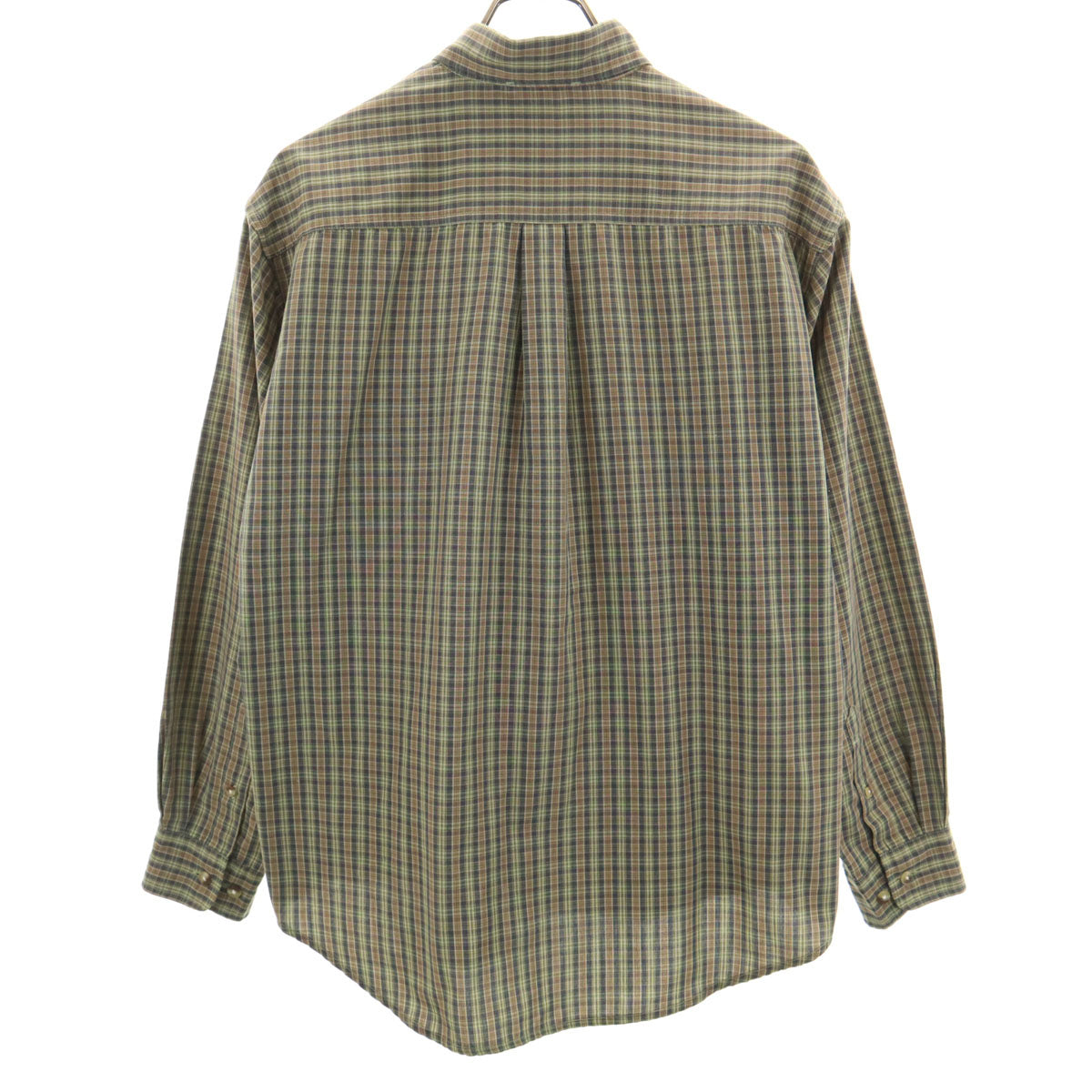 THE NORTH FACE ノースフェイス 長袖 ボタンダウンシャツ M オリーブ系 アウトドア NT26407 メンズ