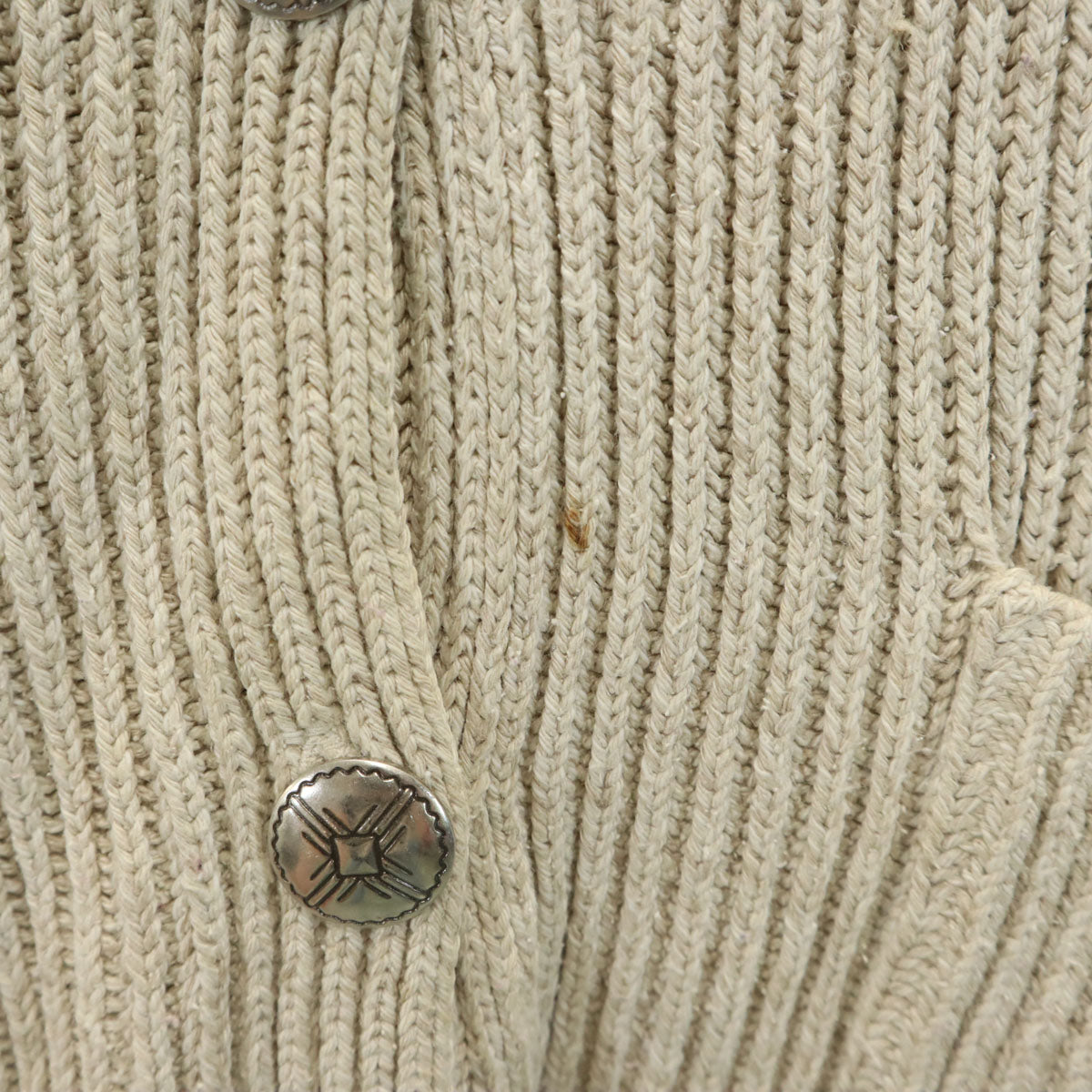 RALPH LAUREN PETITE ラルフローレン ペティート シルク リネンブレンド フェイクスエード切替 ニットジャケット P/M ベージュ レディース