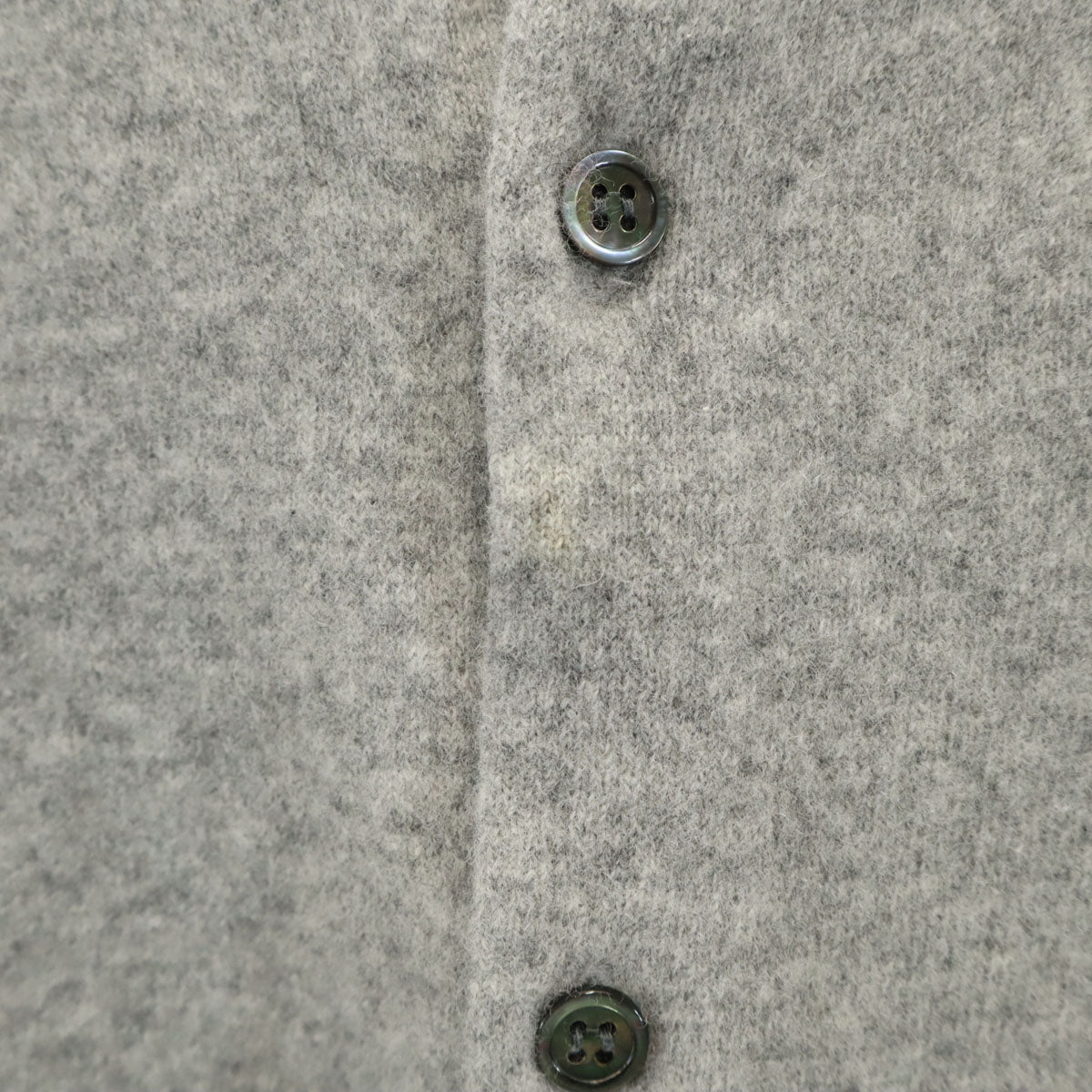 PLAY COMME des GARCONS プレイコムデギャルソン 2021年 日本製 長袖 ニットカーディガン L グレー レディース