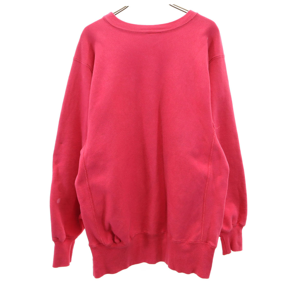 Champion チャンピオン 90s USA製 刺繍タグ オールド 長袖 リバースウィーブ スウェット トレーナー L ピンク メンズ