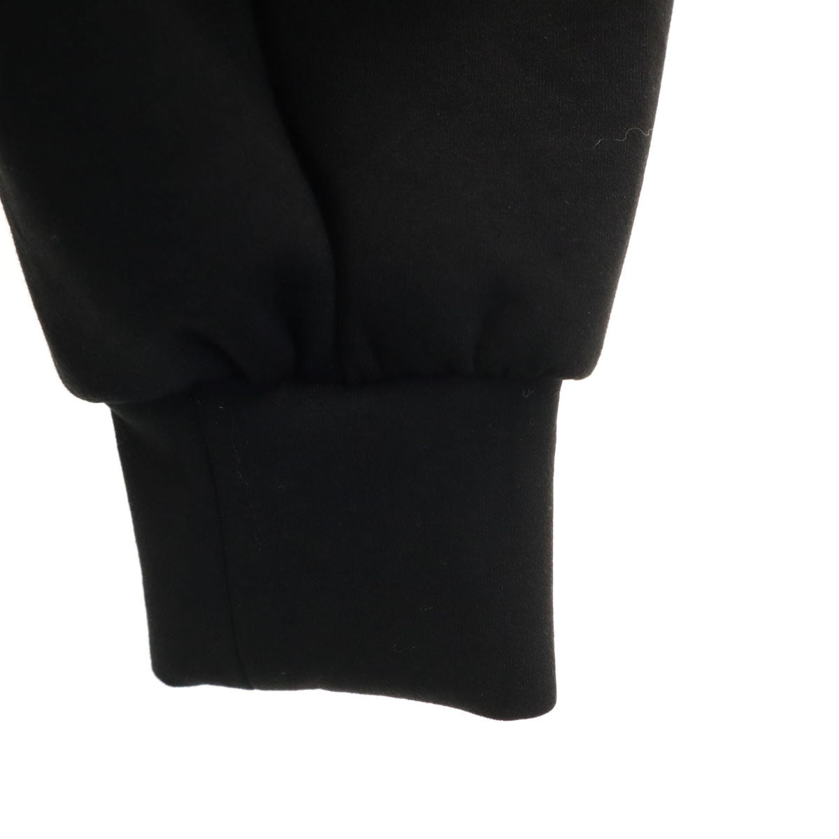 未使用 CULLNI クルニ 日本製 長袖 シャツレイヤード パーカー 1 ブラック メンズ