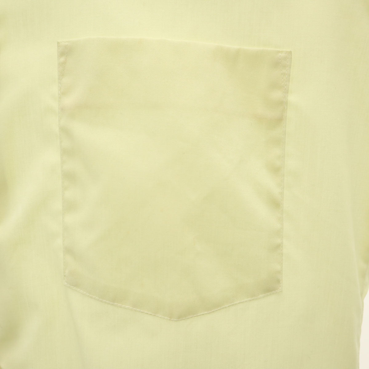 ARROW アロー 70s ヴィンテージ 長袖 シャツ 14-32 イエロー メンズ