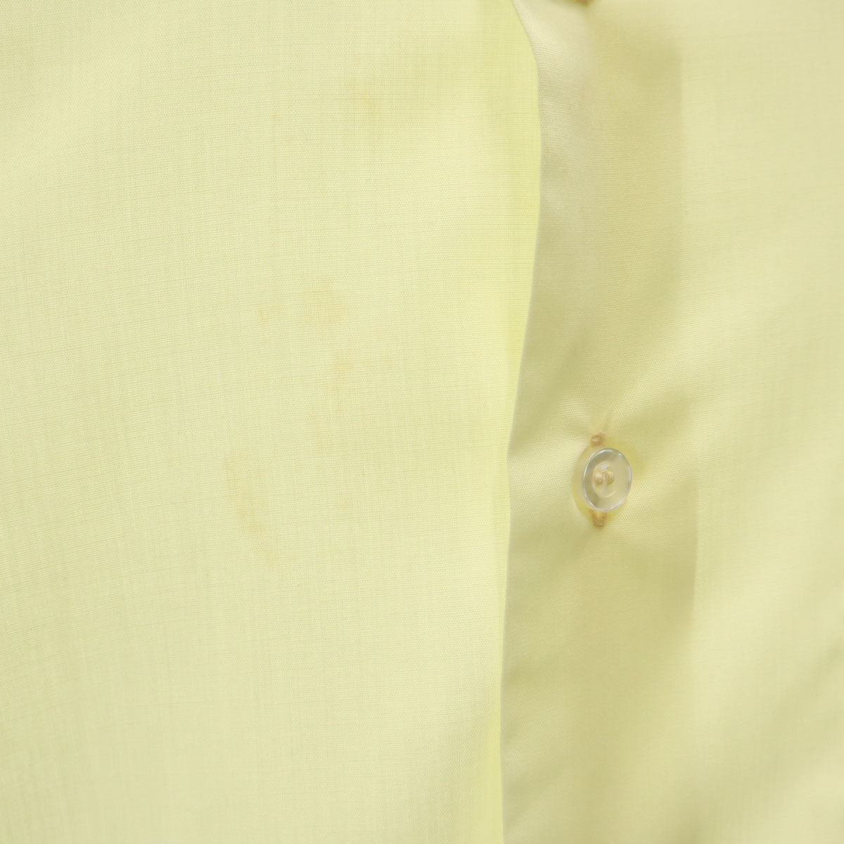 ARROW アロー 70s ヴィンテージ 長袖 シャツ 14-32 イエロー メンズ