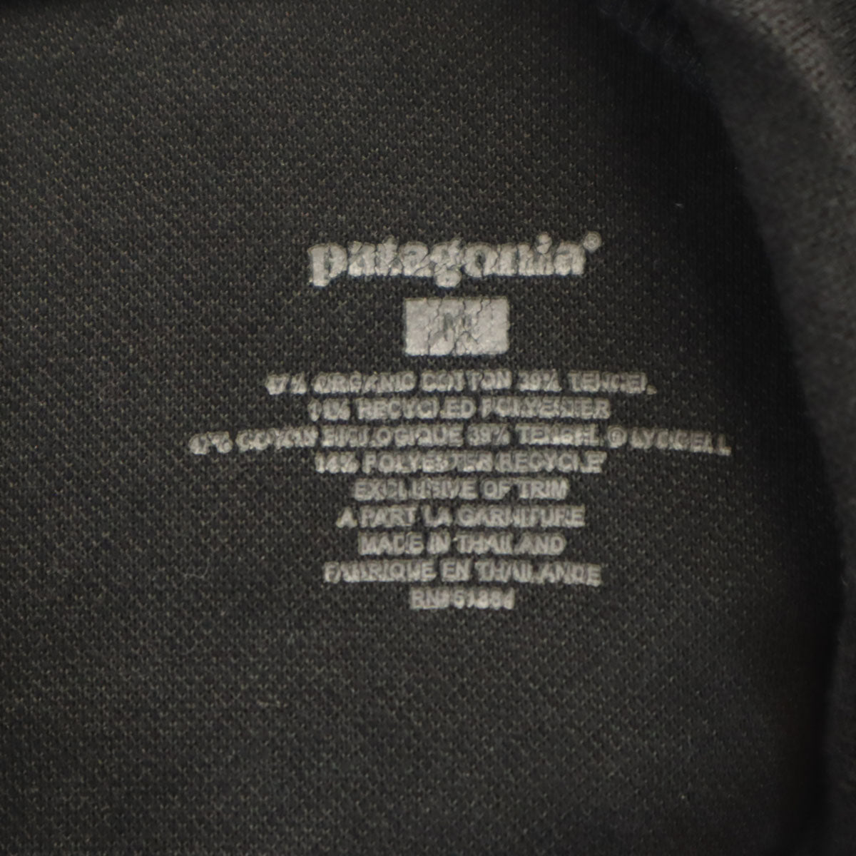 patagonia パタゴニア 長袖 ジップパーカー M ブラック アウトドア 53650FA11 メンズ