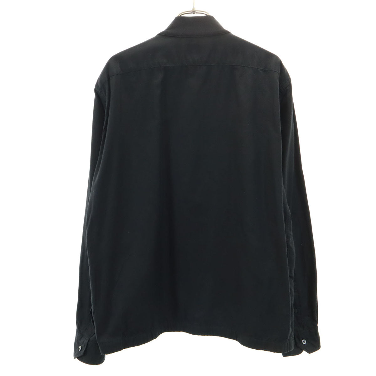 LANVIN en Bleu ランバンオンブルー 日本製 ジップジャケット 52 ブラック レディース
