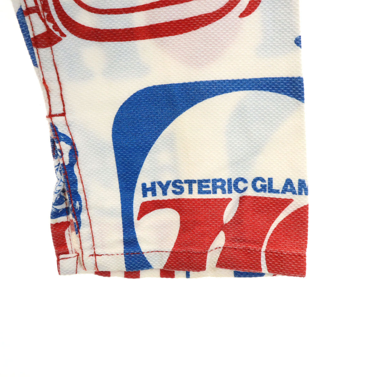 HYSTERIC GLAMOUR ヒステリックグラマー 日本製 総柄 ジャケット F オフホワイト レディース